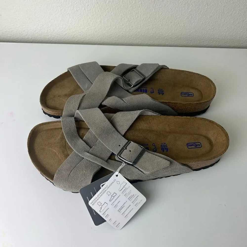 Birkenstock Lugano Suede Sandal size 46 /13 Men